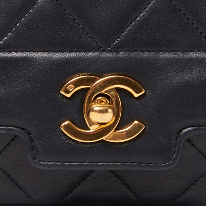 Chanel Lambskin Quilted Medium Single Flap Black 6 of 9
