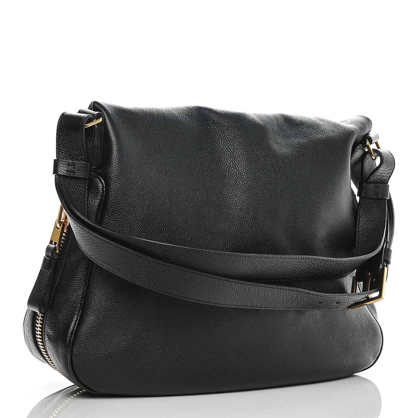 Pebbled Calfskin Large Jennifer Black