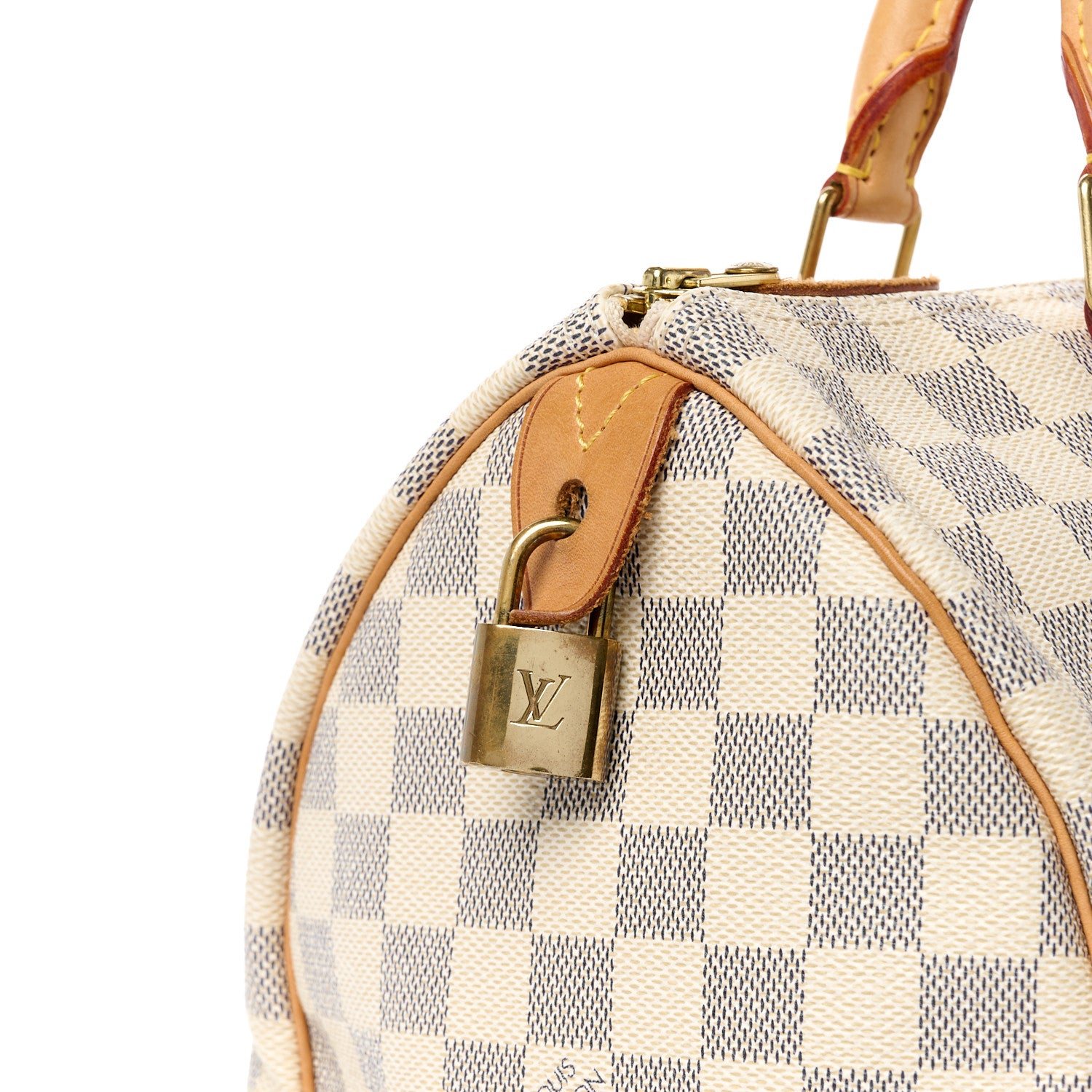 Louis Vuitton Damier Azur Speedy 30 10 of 14