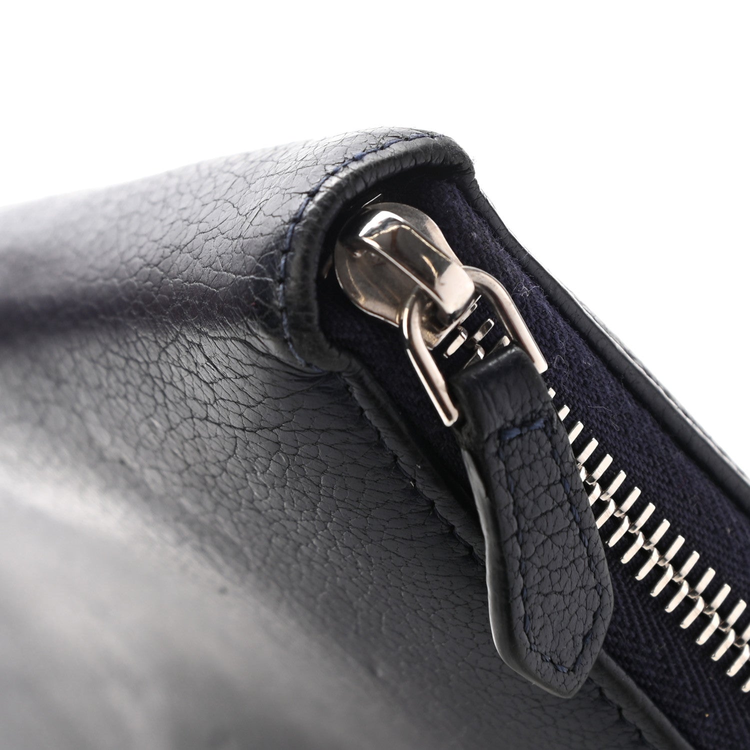 Givenchy Sugar Goatskin Pandora Zip Around Wallet Night Blue 12 of 13