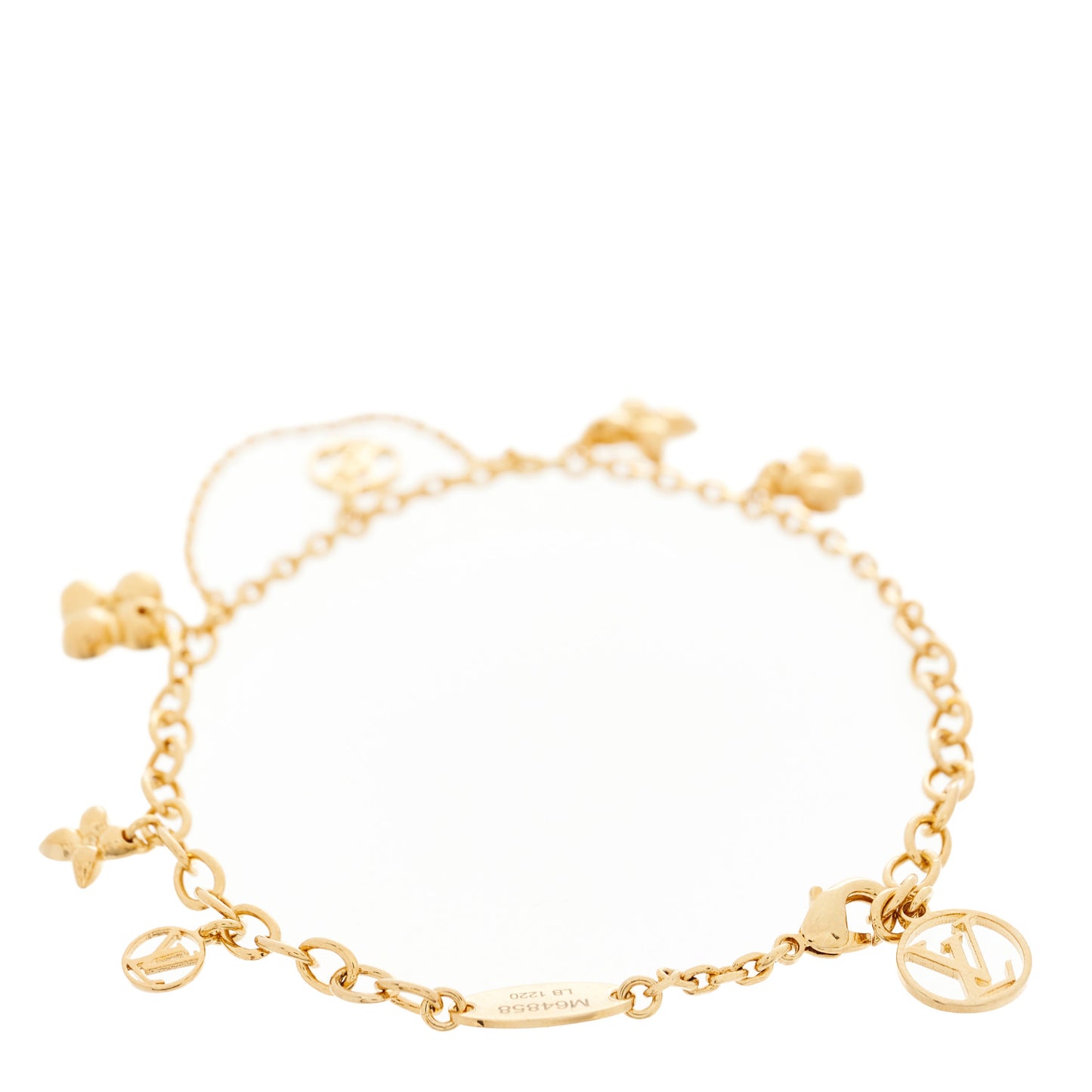 Metal Monogram Blooming Supple Bracelet