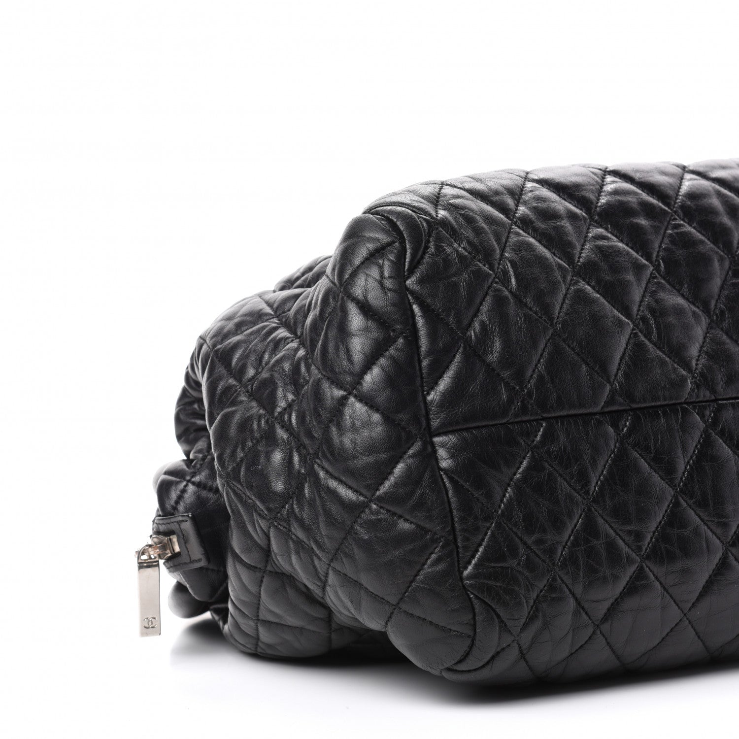 Chanel Lambskin Coco Cocoon Bowler Black 6 of 10