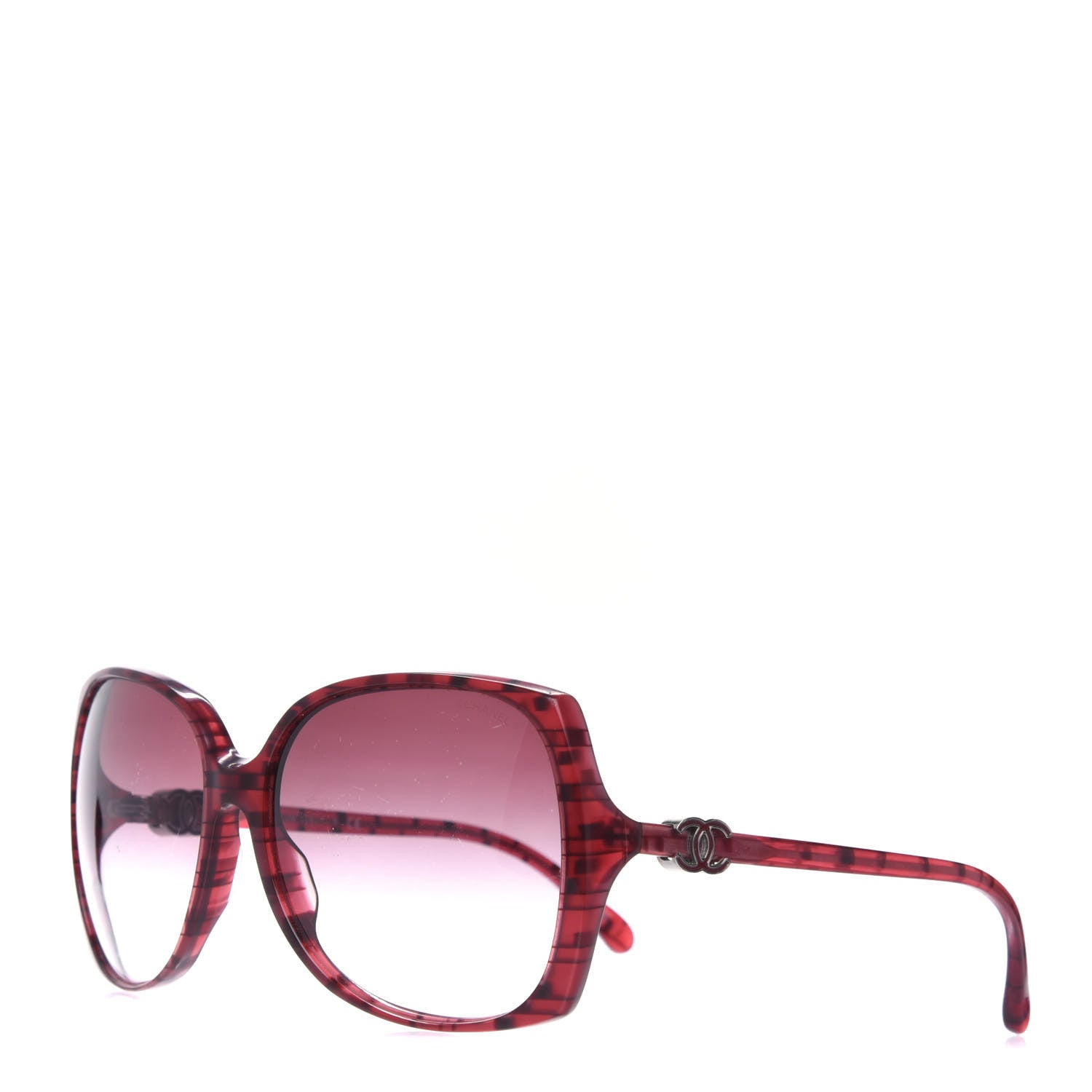 Chanel CC Sunglasses 5216 Red 1 of 4