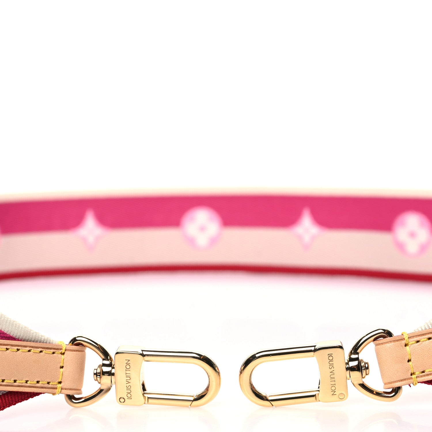Louis Vuitton Jacquard Speedy Bandouliere 20 Shoulder Strap Fuchsia 3 of 4