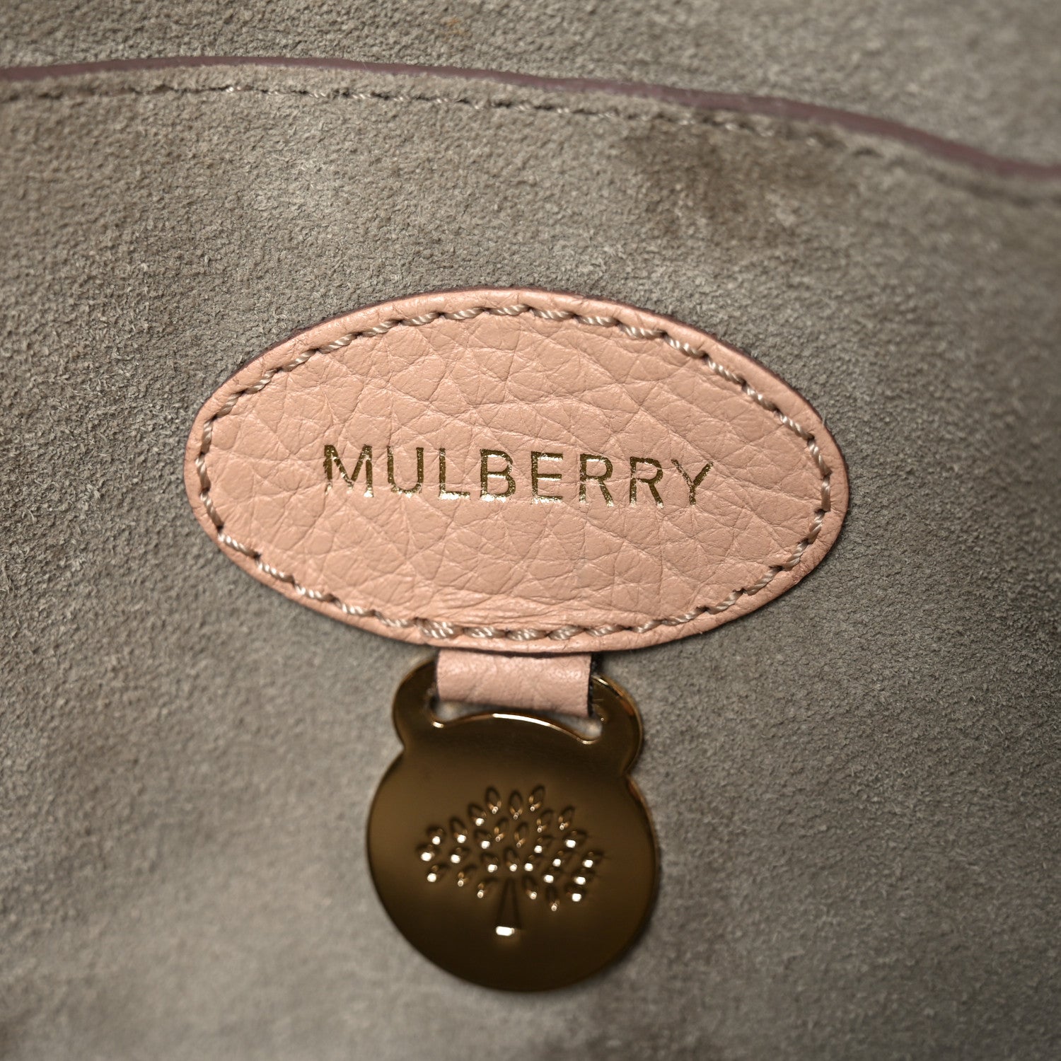 Mulberry Soft Large Grain Bayswater Nude 7 of 11