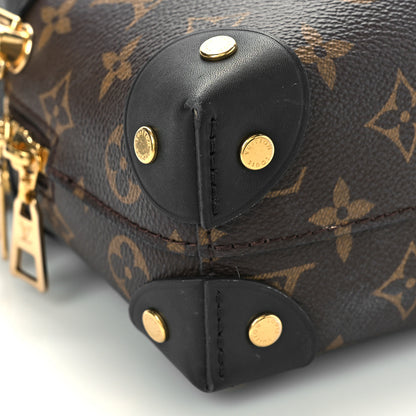 Louis Vuitton Monogram Petite Malle Souple Black 7 of 9