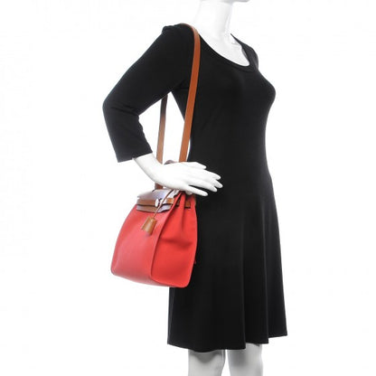 Hermes Vache Hunter Toile Herbag Zip 31 PM Bougainvillea 3 of 11