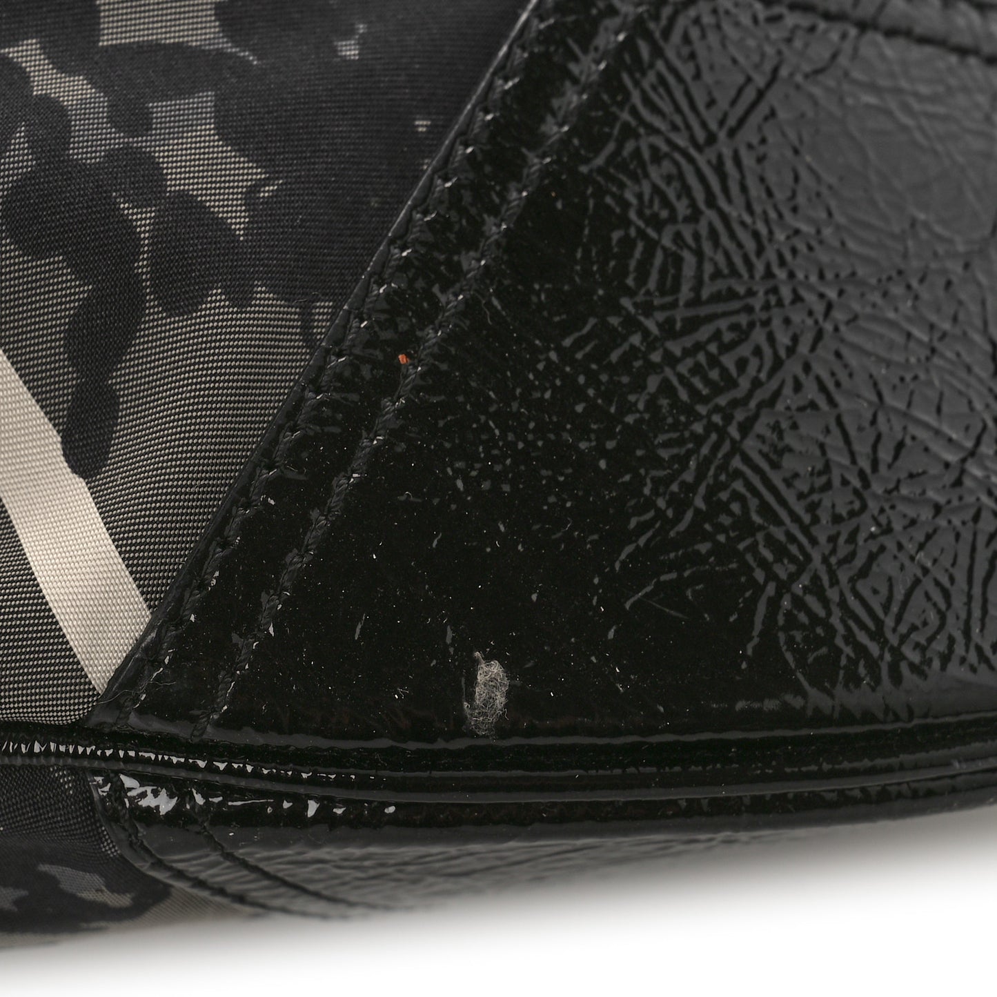 Nylon Beat Check Floral Florence Tote Black