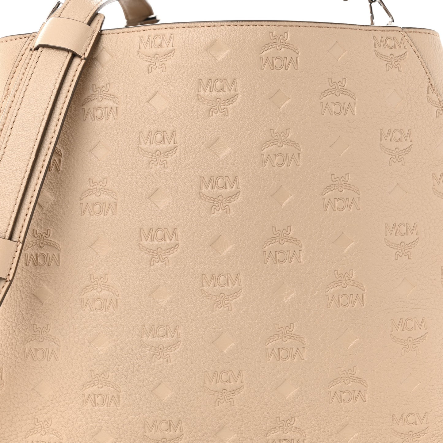 Calfskin Ottomar Monogram Medium Klara Hobo New Beige