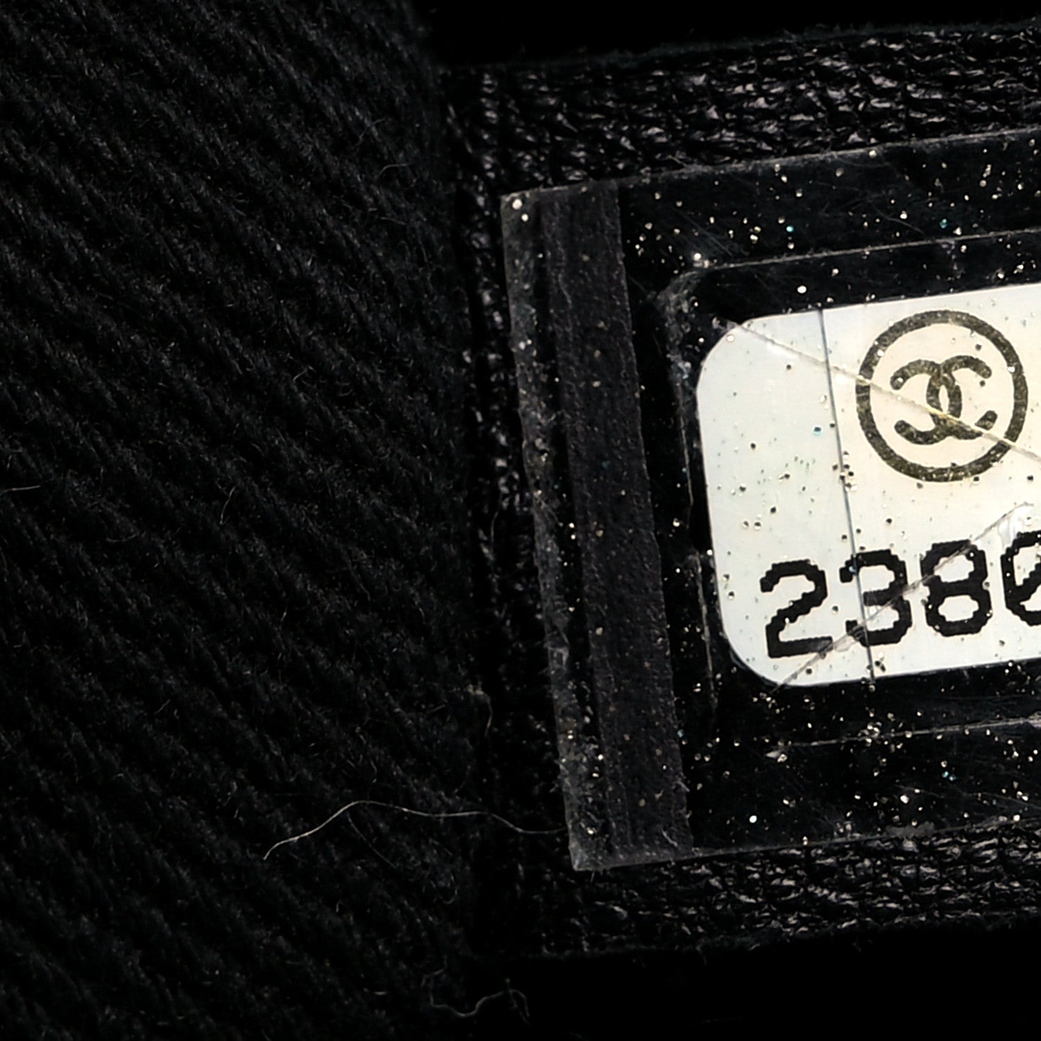 Chanel Grained Calfskin Stitched Flap Drawstring Backpack Black 6 of 8