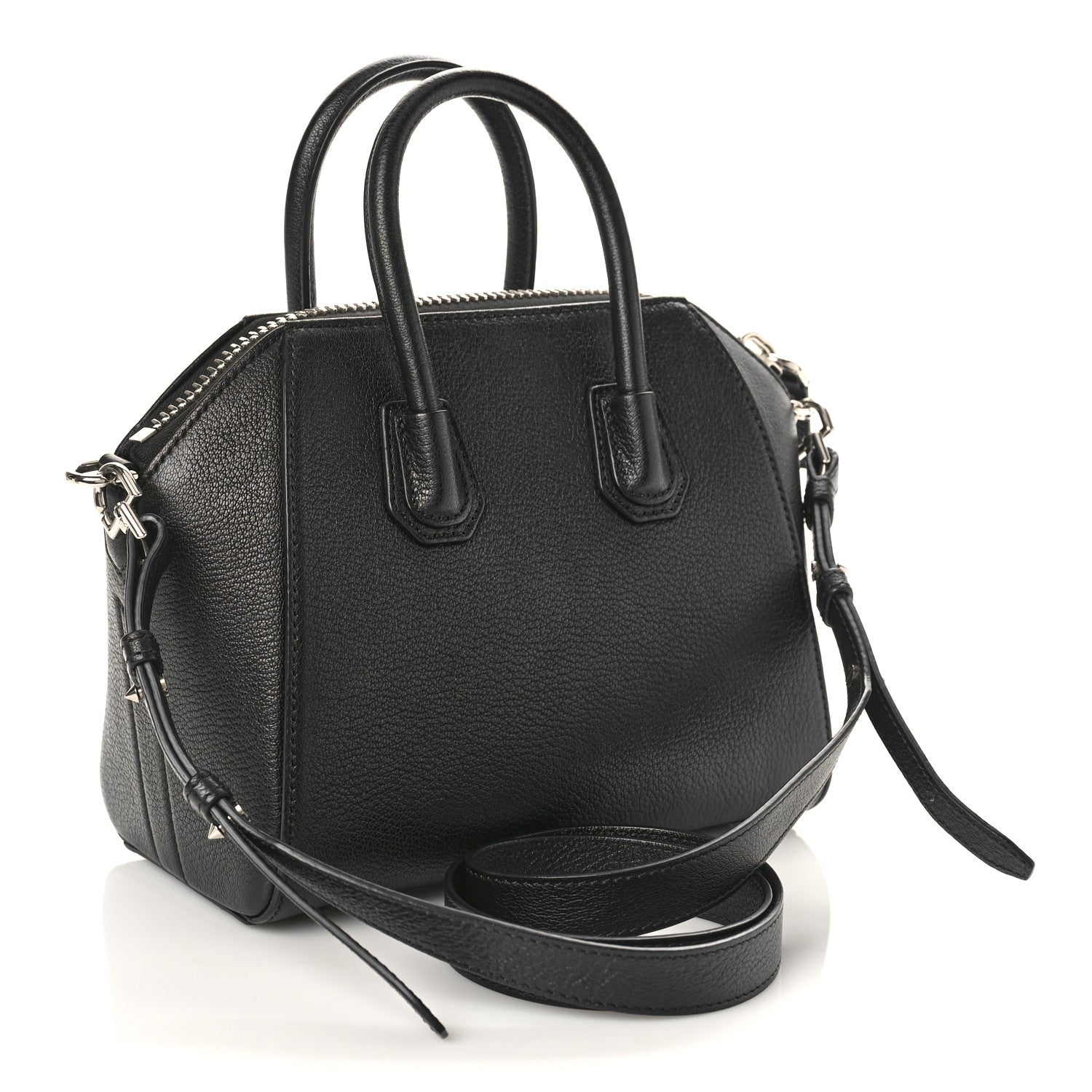 Givenchy Sugar Goatskin Mini Antigona Black 3 of 9