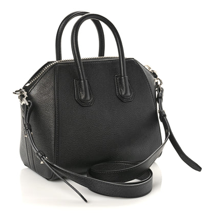 Givenchy Sugar Goatskin Mini Antigona Black 3 of 9