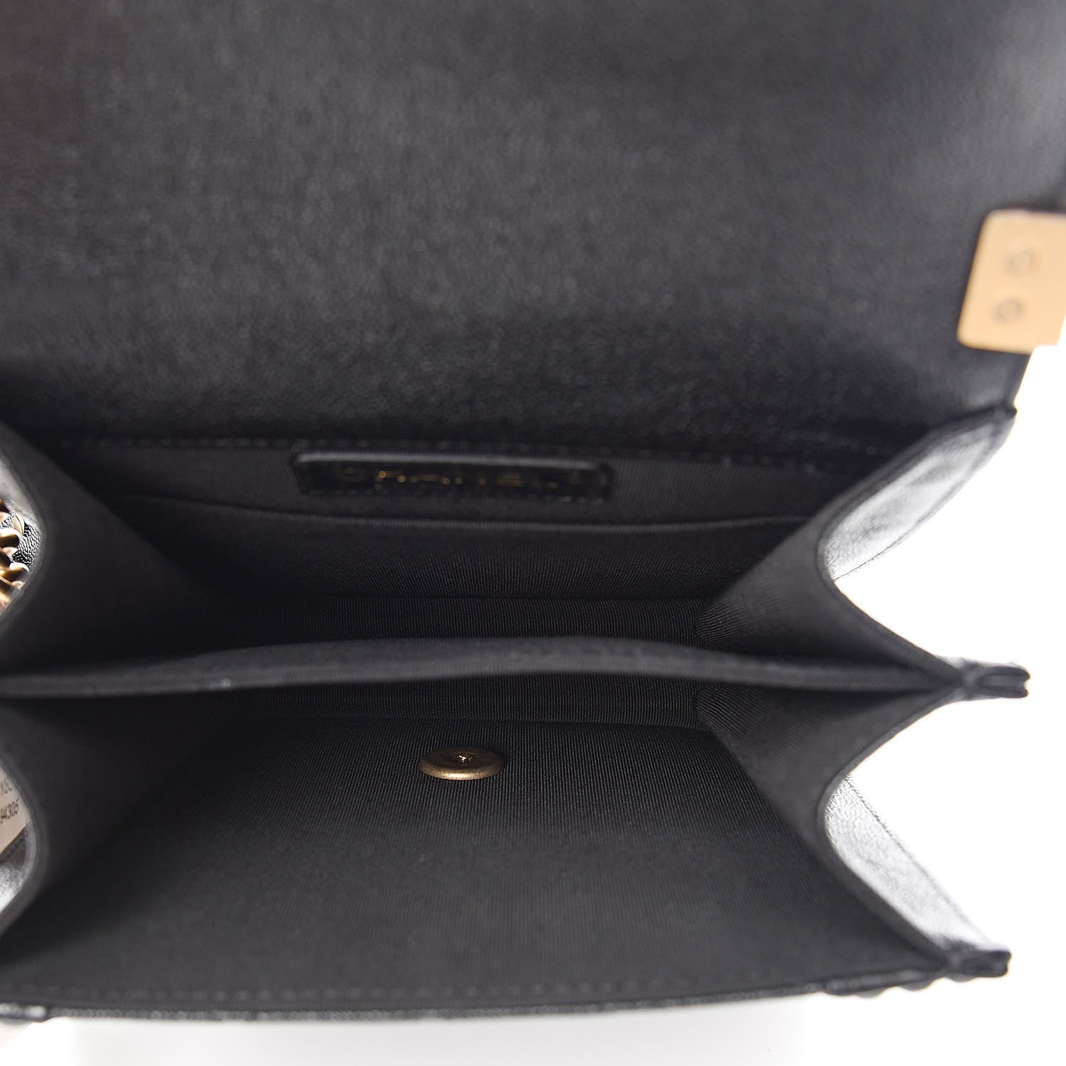 Chanel Caviar Quilted North South Boy Flap Black 5 of 11