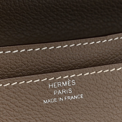 Hermes Evercolor Constance Wallet To Go Etoupe 5 of 10