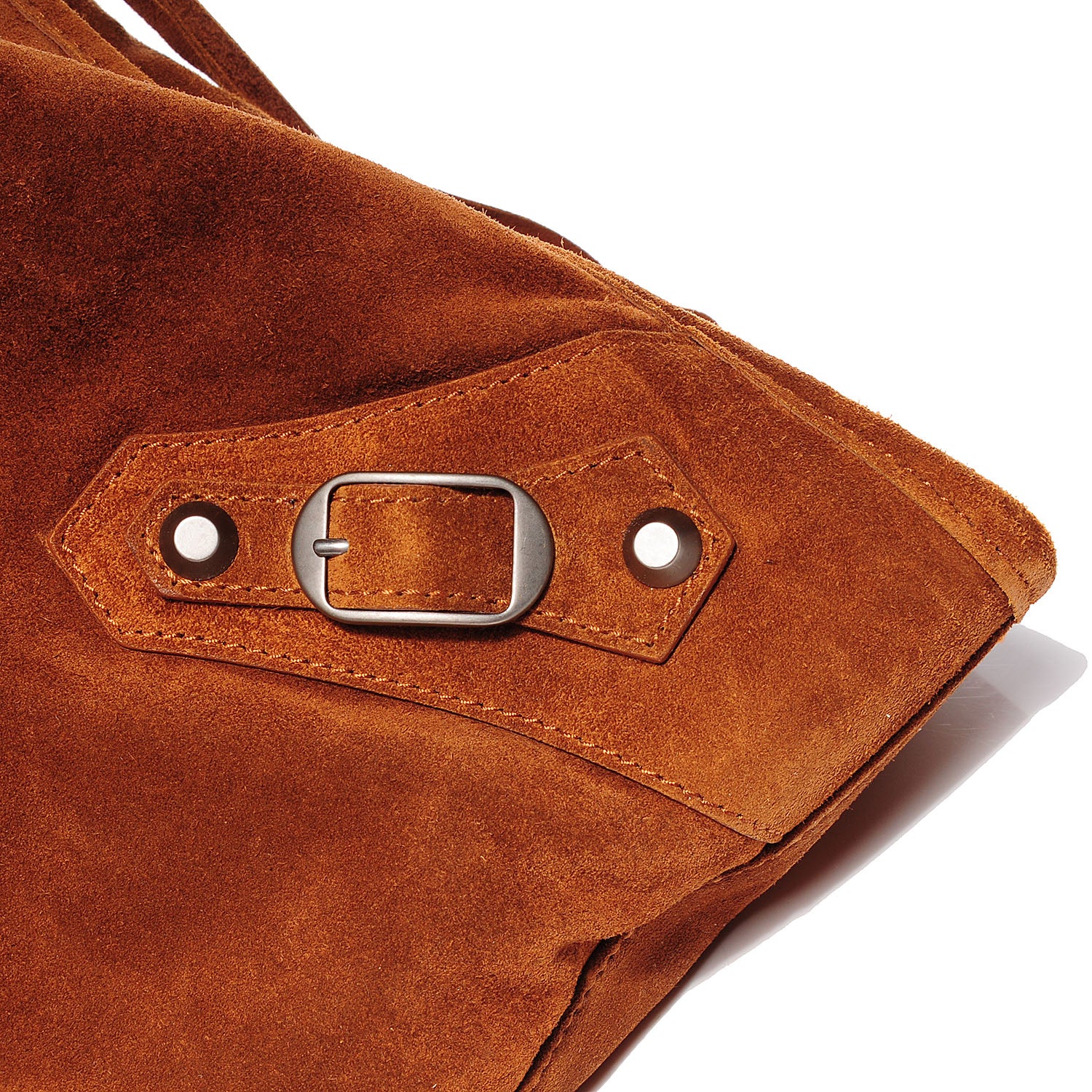 Balenciaga Baby Daim Suede Work Chataigne 15 of 15