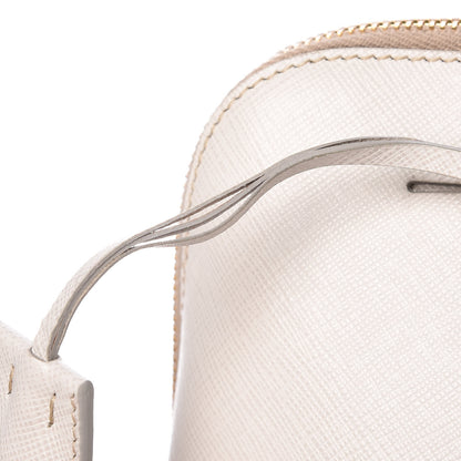 Prada Saffiano Lux Large Promenade Tote Talco 12 of 15