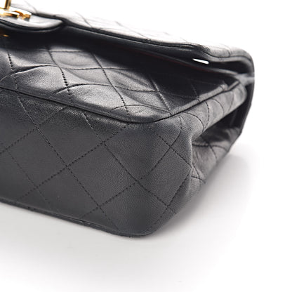 Chanel Lambskin Quilted Small Double Flap Black 12 of 16