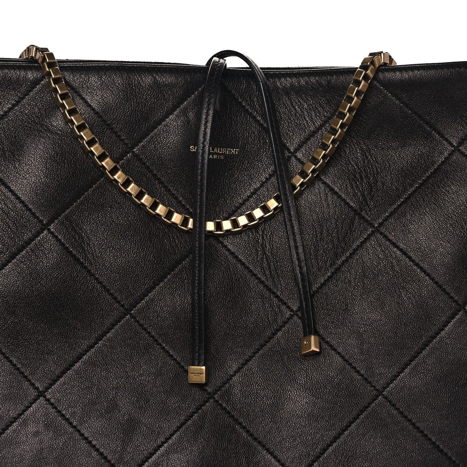 Saint Laurent Calfskin Medium Suzanne Hobo Black 7 of 7