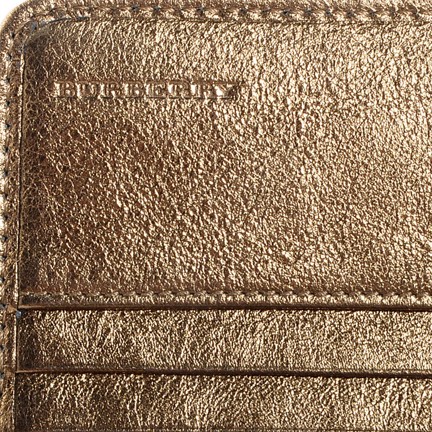 Haymarket Check Penrose Continental Wallet Gold