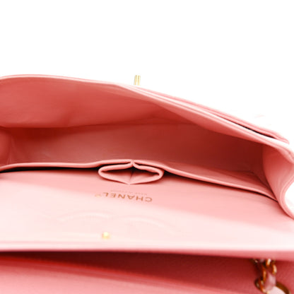 Chanel Caviar Quilted Medium Double Flap Pink 5 of 14
