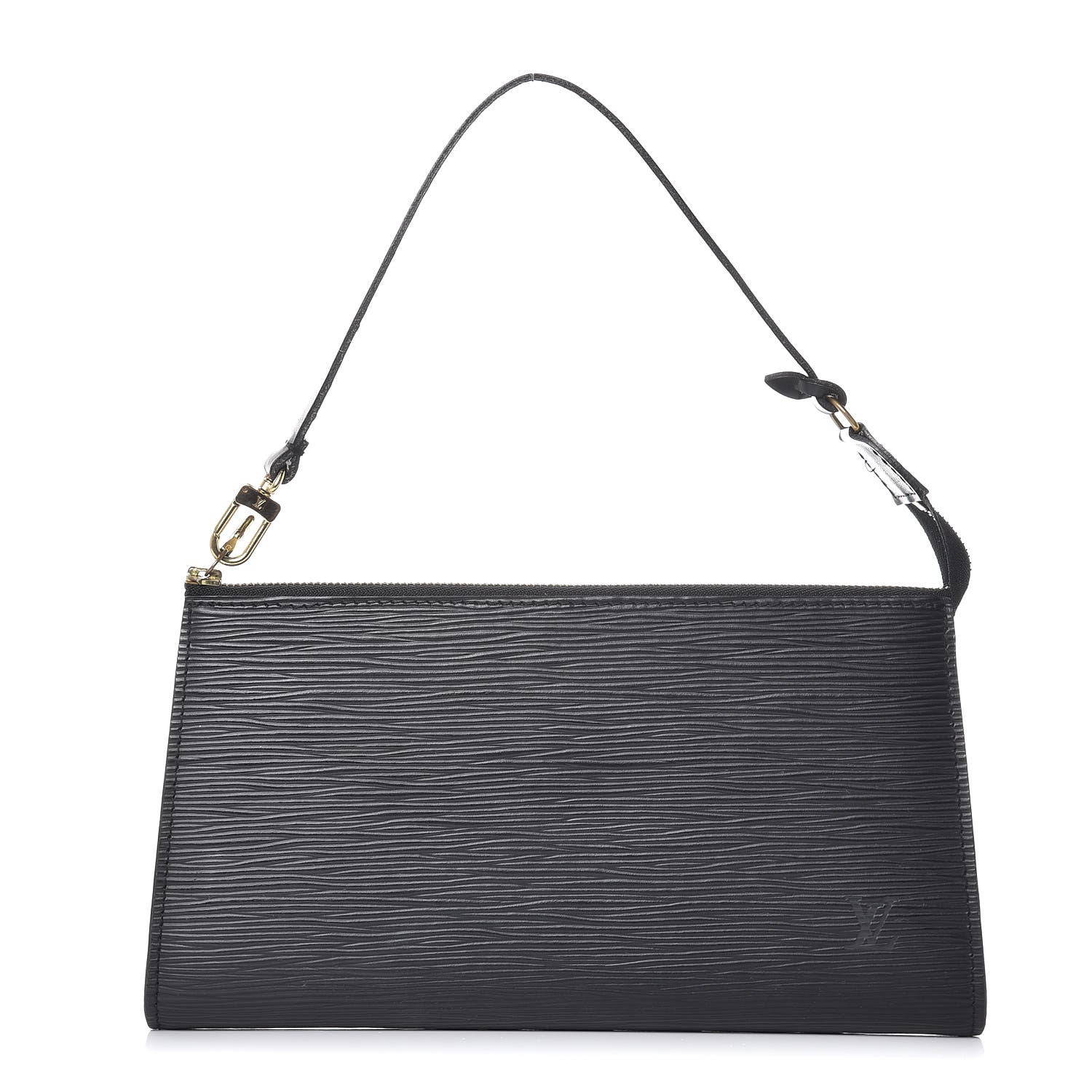 Louis Vuitton Epi Pochette Accessories 24 Black 1 of 9