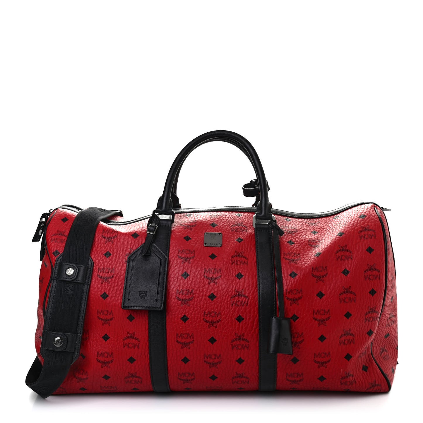 Visetos Medium Traveler Weekender Bag Ruby Red