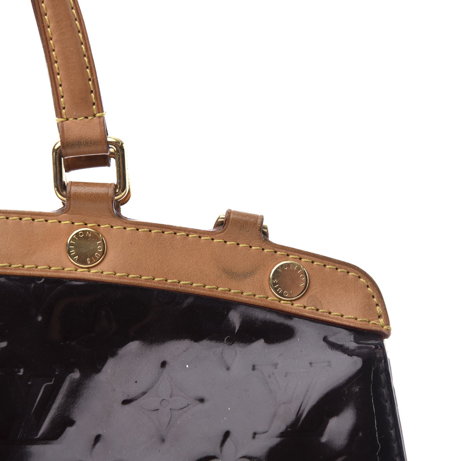 Louis Vuitton Vernis Brea MM Amarante 13 of 13