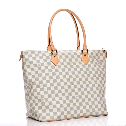 Louis Vuitton Damier Azur Saleya GM 3 of 7