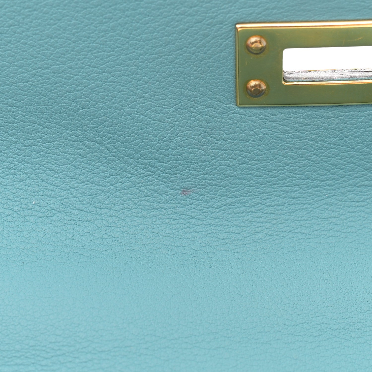 Hermes Swift Kelly Pochette Clutch Bleu Saint Cyr 12 of 13