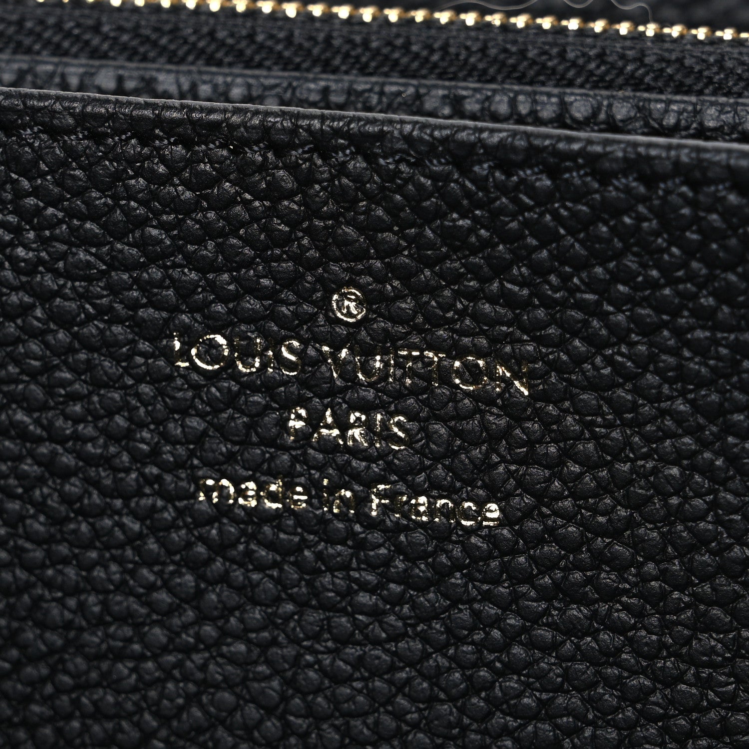 Louis Vuitton Empreinte Zippy Wallet Black 6 of 6