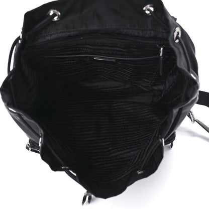 Prada Nylon Vela Medium Backpack Black 5 of 10