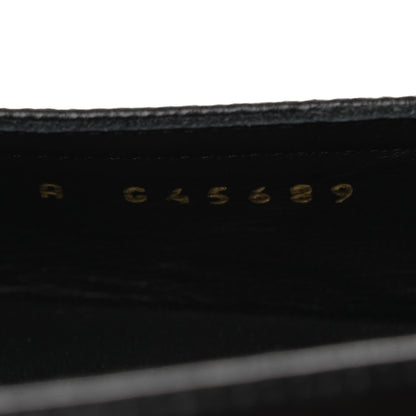 Chanel Lambskin Grosgrain Bow Cap Toe CC Slingback Flats 36.5 Black 8 of 11