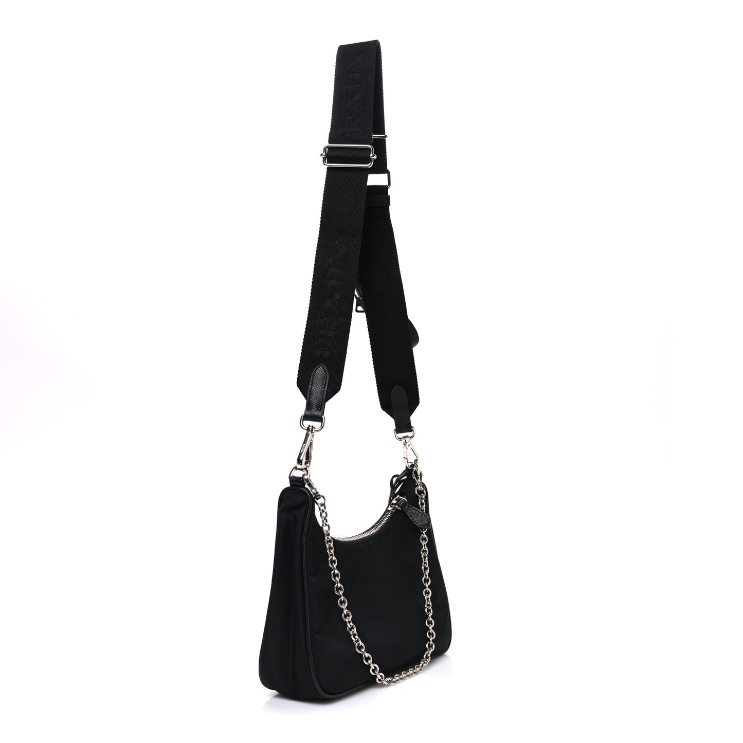 Nylon Re-Edition 2005 Shoulder Bag Black
