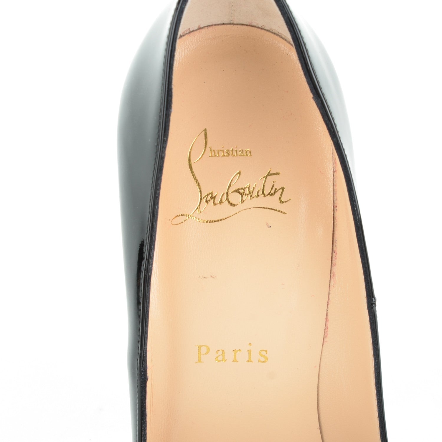 Christian Louboutin Patent So Kate 120 Pumps 38 Black 7 of 7
