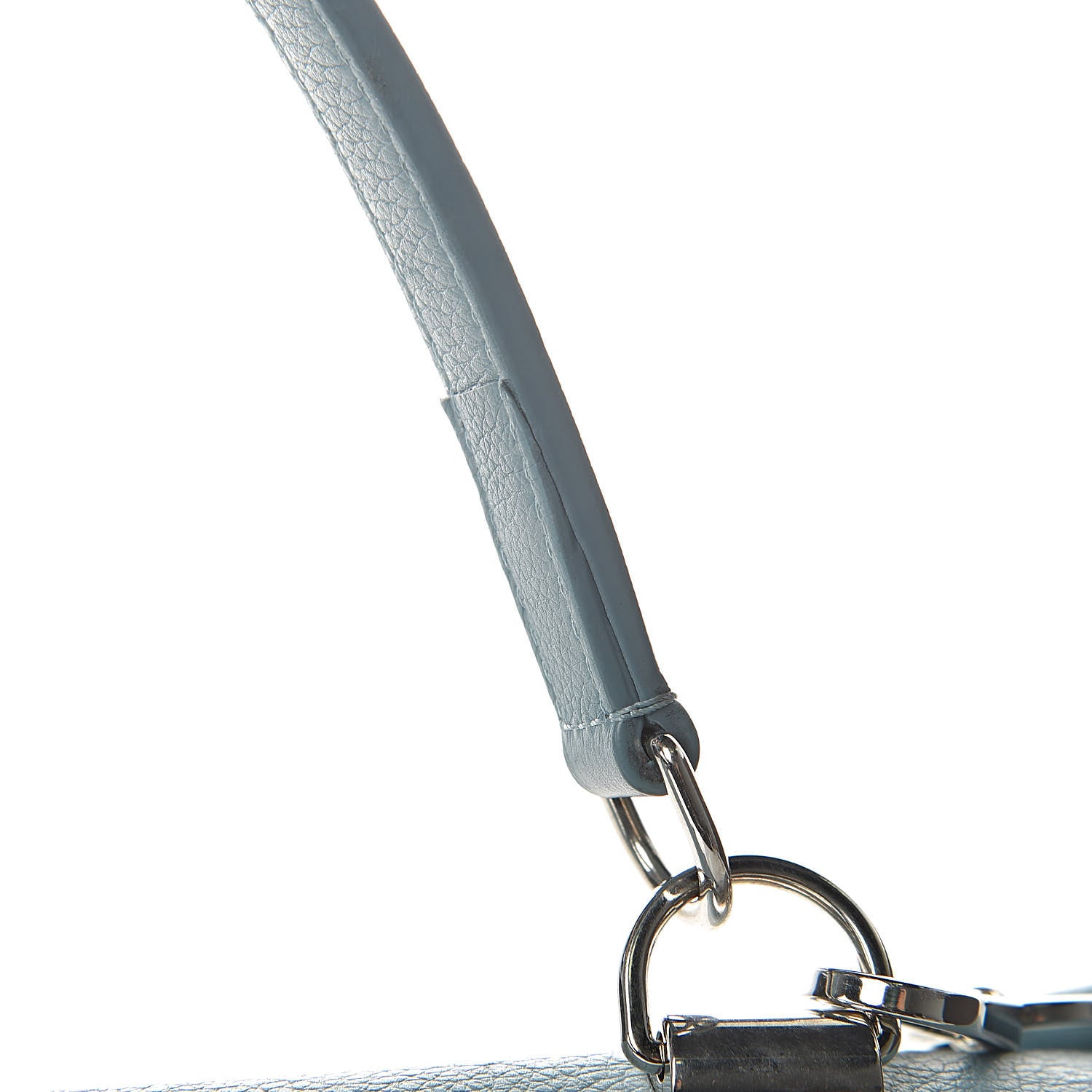 Louis Vuitton Soft Calfskin Lockme II Top Handle Sky 10 of 13