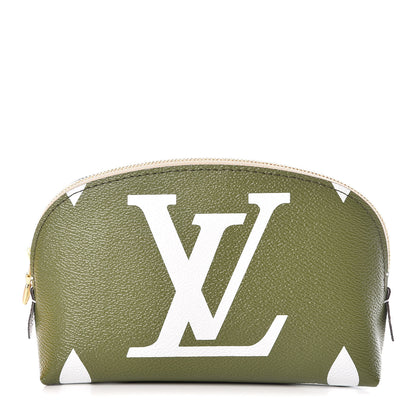 Louis Vuitton Monogram Giant Cosmetic Pouch Kaki 1 of 8