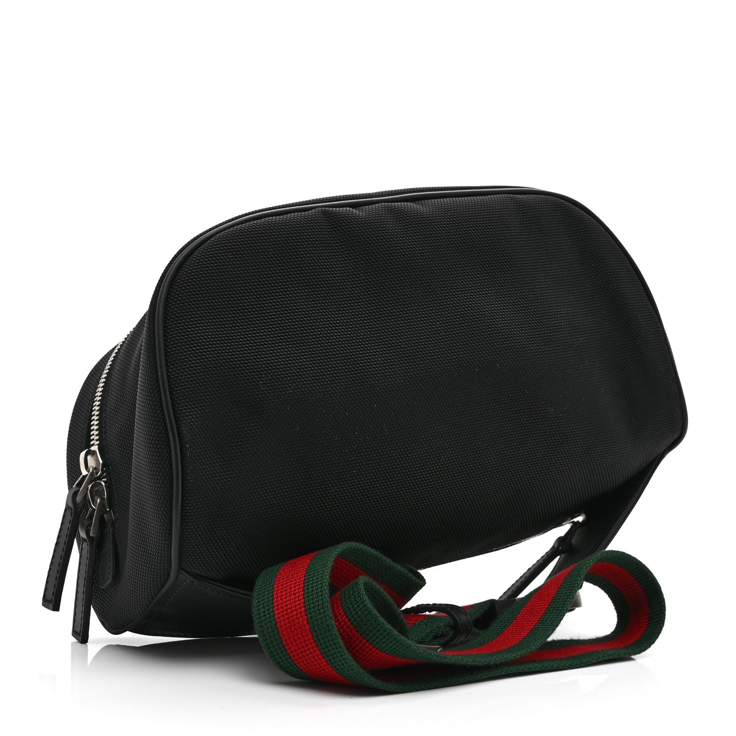 Gucci Techno Canvas Web Large Belt Bag Black 4 of 11