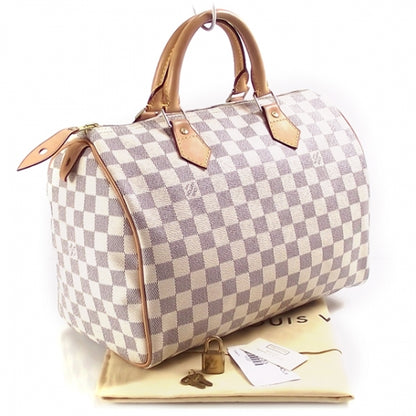 Louis Vuitton Damier Azur Speedy 30 3 of 9