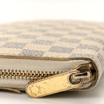Louis Vuitton Damier Azur Zippy Organizer Wallet 10 of 13