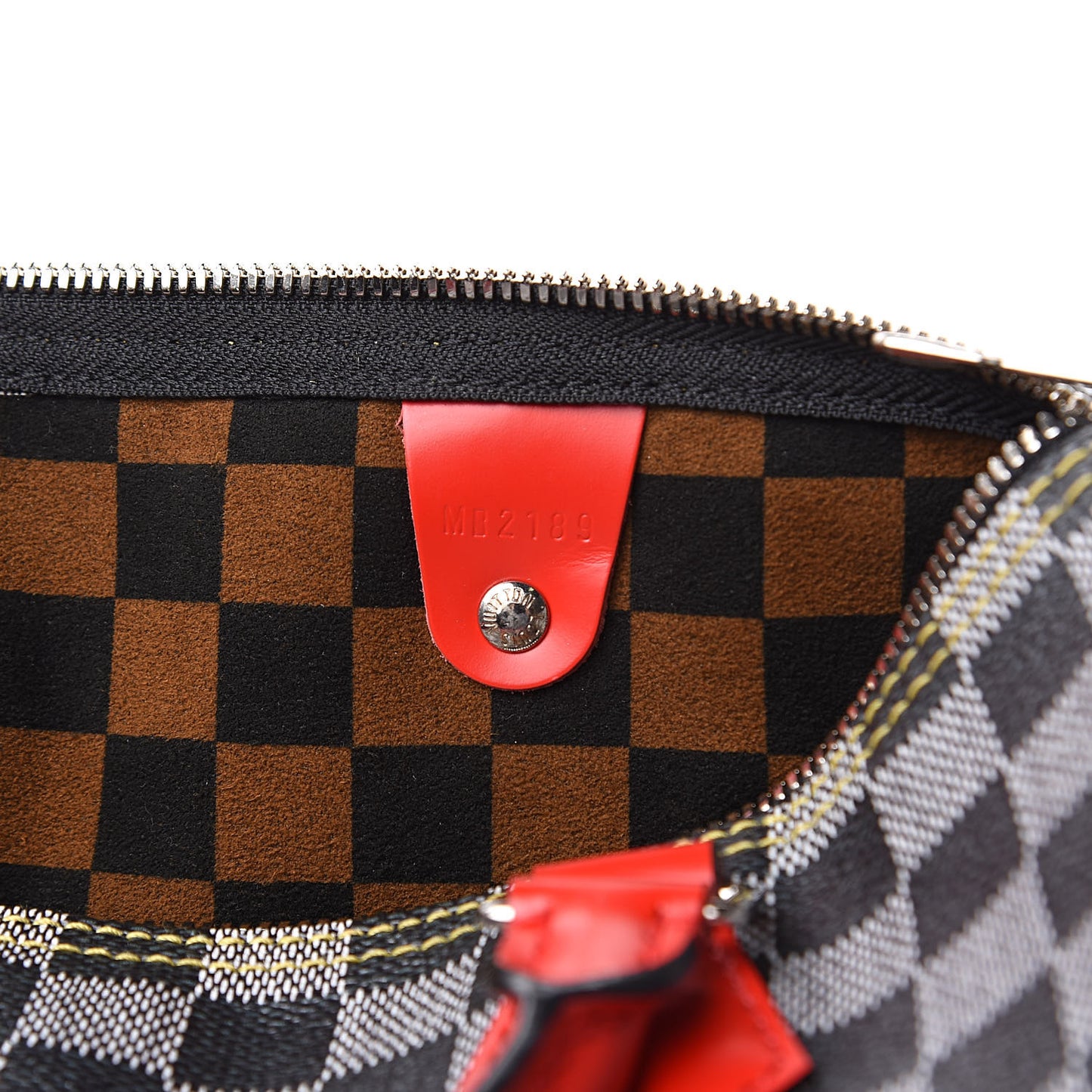 Damier Speedy Bandouliere 30 Black White