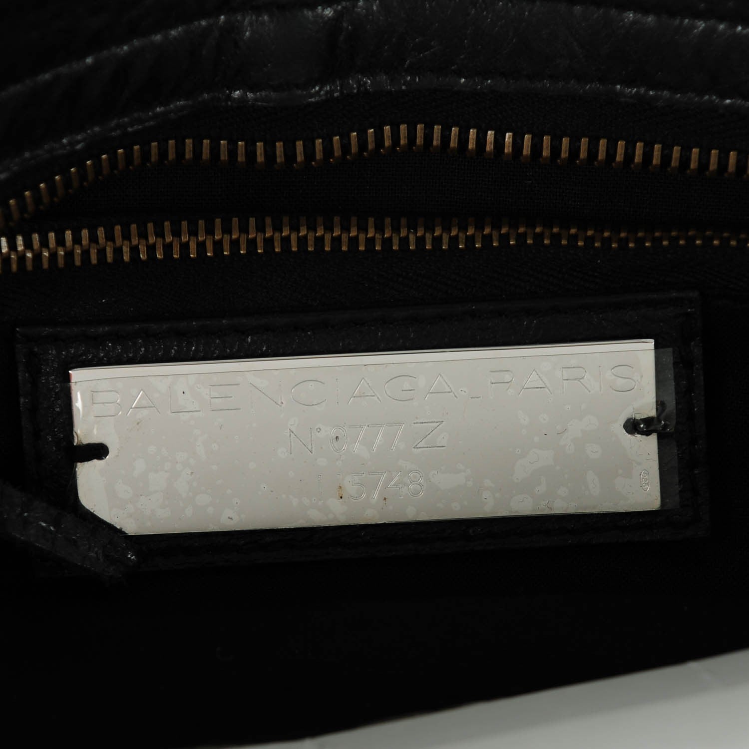 Balenciaga Chevre Classic Hardware City Black 6 of 9