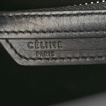 Celine Elephant Calfskin Micro Tri-Color Luggage Chalk 6 of 12