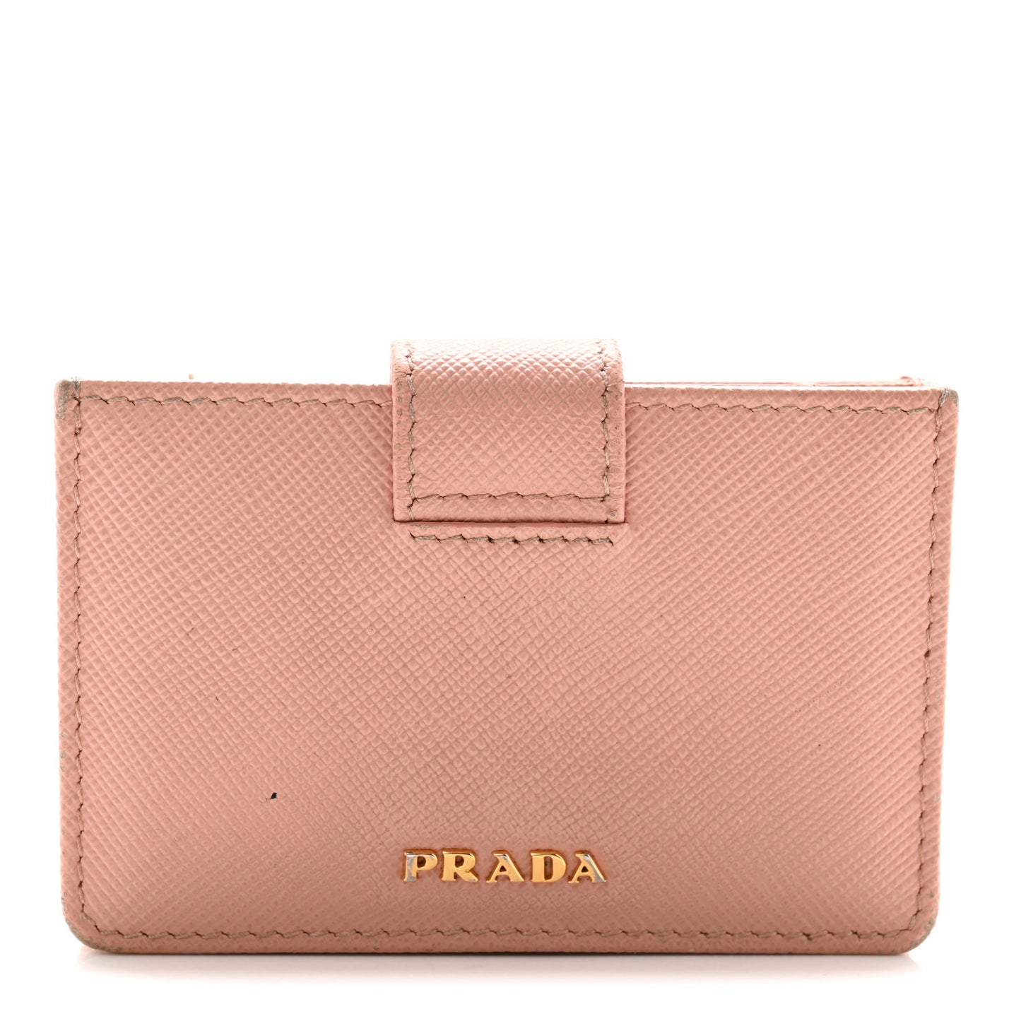 Saffiano Metal Gusseted Card Holder Orchidea