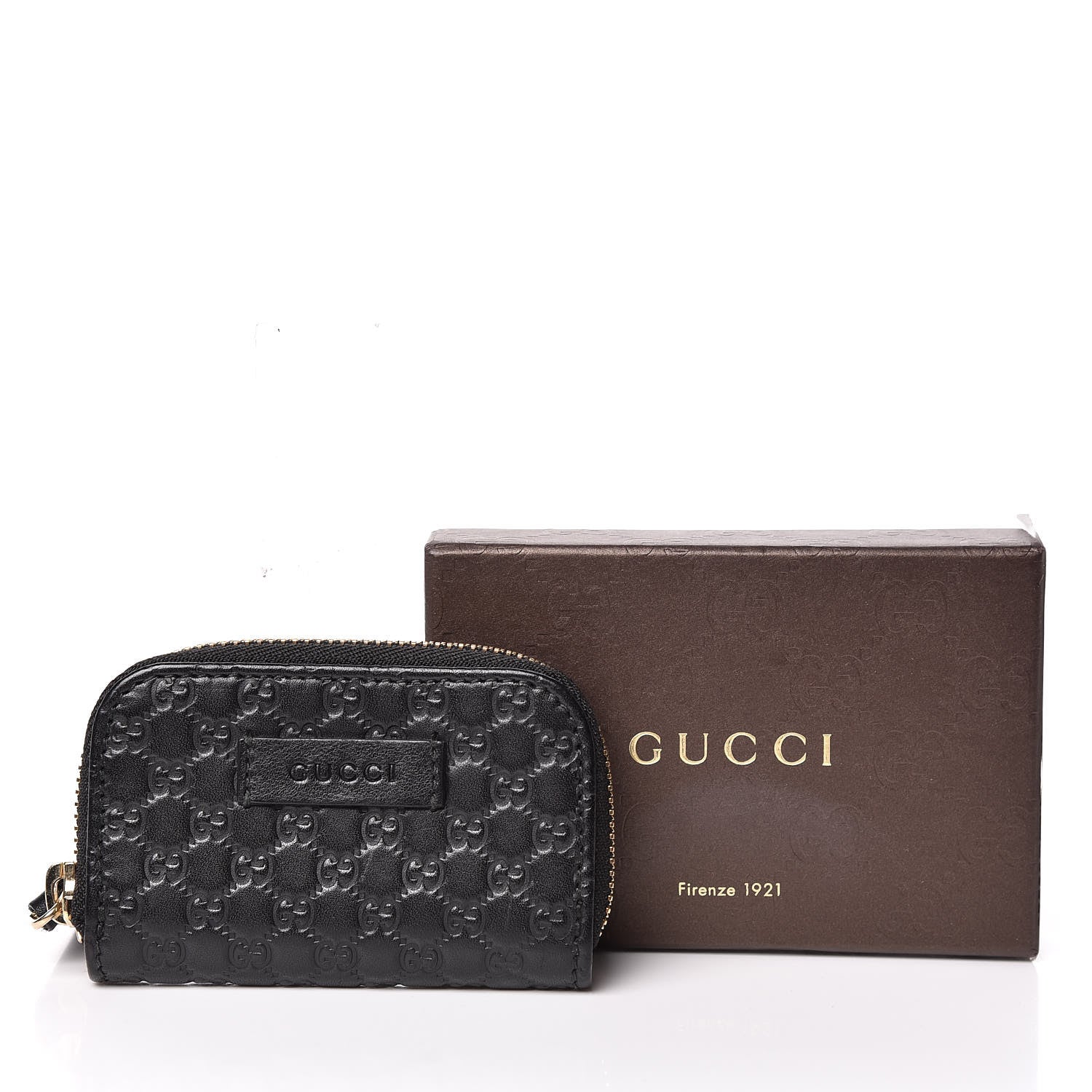 Gucci Microguccissima Zip Around Card Case Black 8 of 8