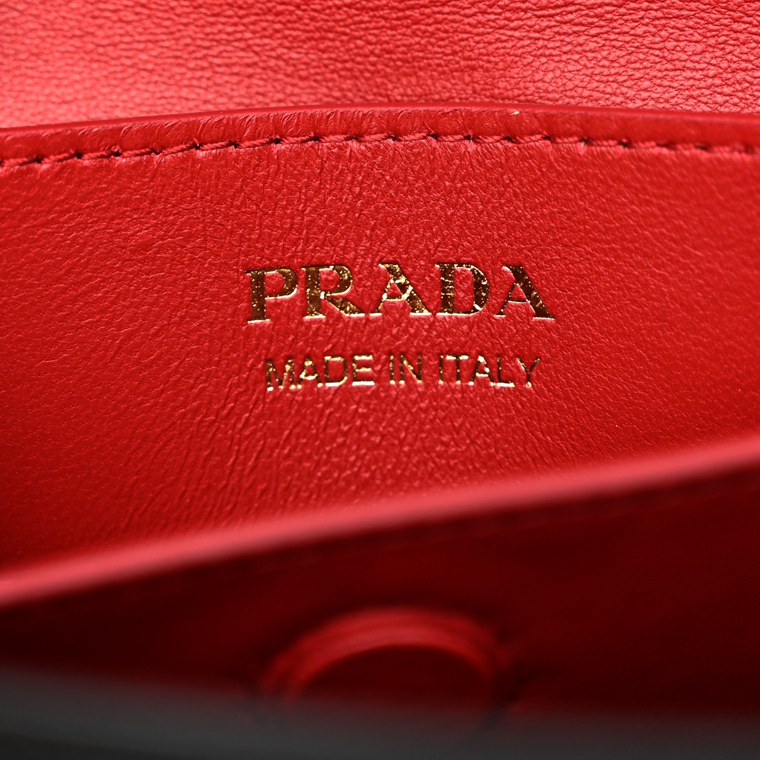 Prada Saffiano Cuir Medium Double Bag Black Fuoco 6 of 9