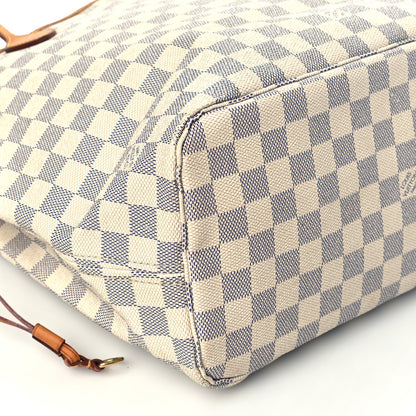 Louis Vuitton Damier Azur Neverfull MM 8 of 10