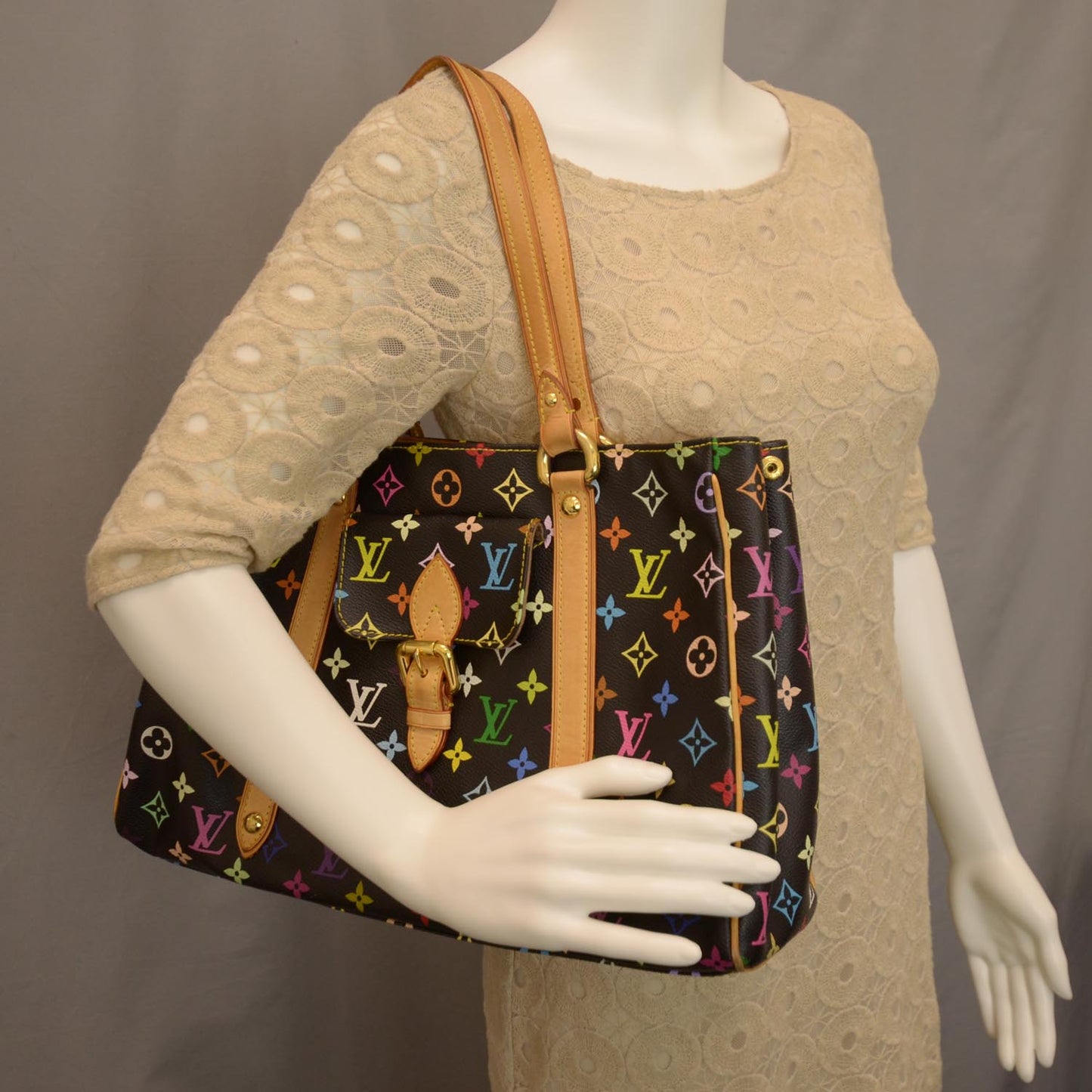 Monogram Multicolor Aurelia MM Black