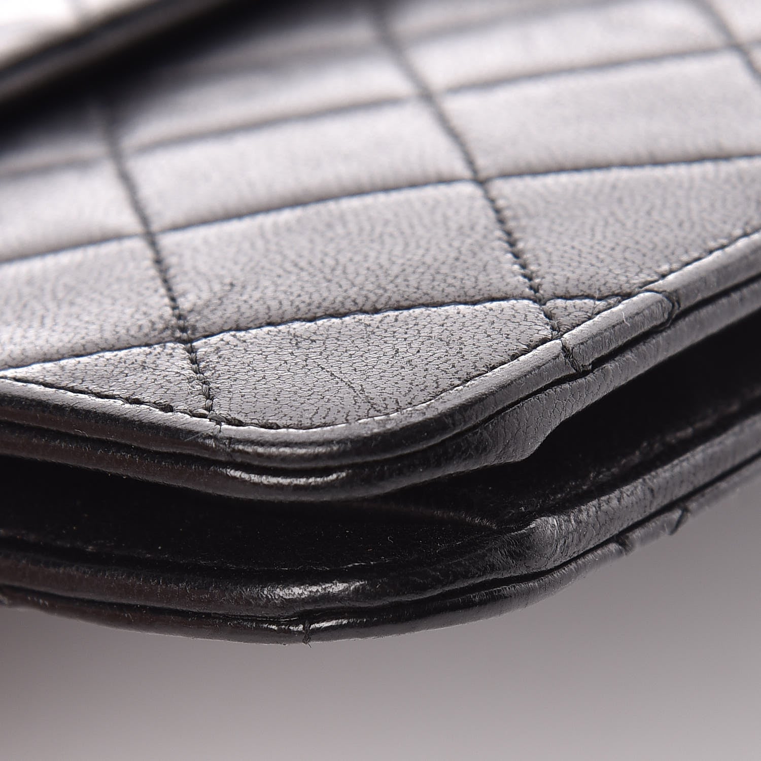 Chanel Lambskin Quilted Medium Single Flap Black 11 of 12