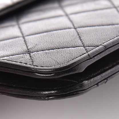 Chanel Lambskin Quilted Medium Single Flap Black 11 of 12