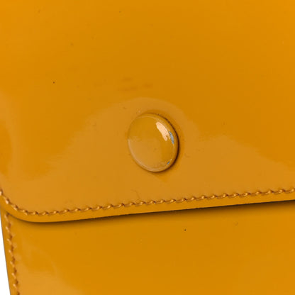 Gucci Patent Studded Wristlet Yellow 16 of 16